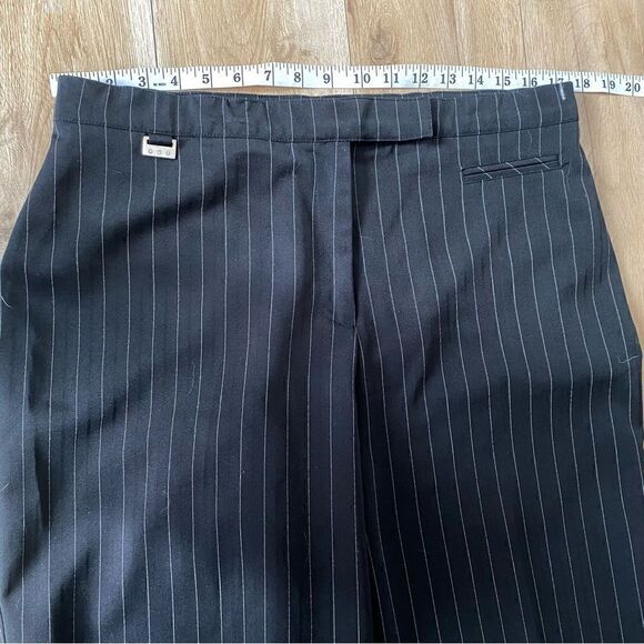 Jessica Vintage Pinstripe Trouser Dress Pants Business Casual Womens Size L - Picture 6 of 7